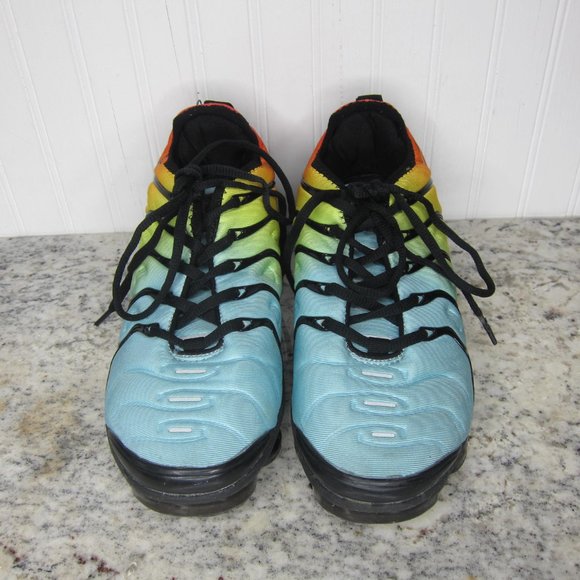 Nike Vapor Max Plus Bleached Aqua/Tropical Sunset Size 7 - Picture 2 of 8